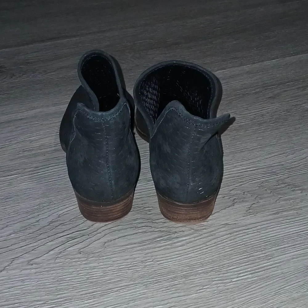Lucky Brand Black Women's Ankle Boots booties Sz 6 EUC